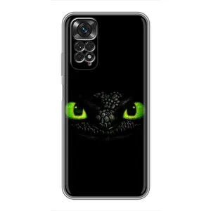 Чехол дракон Беззубик для Xiaomi Redmi Note 11 / 11s (Глаза Беззубика)
