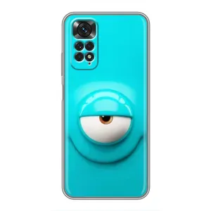 Силиконовые Чехлы (смешные стикеры) для Xiaomi Redmi Note 11 / 11s (Одноглазик)