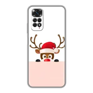 Чехол Санта Клаус для Xiaomi Redmi Note 11 / 11s (Олененок)