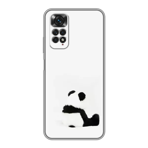 Чехол с рисунком «Панда обиделся» для Xiaomi Redmi Note 11 / 11s Чехол с рисунком «Панда обиделся» для Xiaomi Redmi Note 11 / 11s