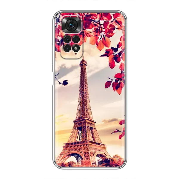 Чехол с рисунком «Paris photo» для Xiaomi Redmi Note 11 / 11s