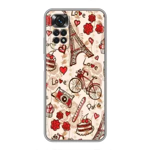 Чохол Ейфелева Вежа на Xiaomi Redmi Note 11 / 11s (Париж мрія)