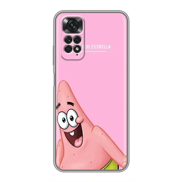 Чехол с рисунком «Патрик» для Xiaomi Redmi Note 11 / 11s Чехол с рисунком «Патрик» для Xiaomi Redmi Note 11 / 11s