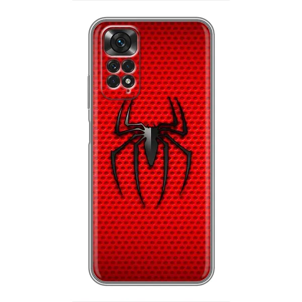 Чехол с рисунком «Паук марвел» для Xiaomi Redmi Note 11 / 11s Чехол с рисунком «Паук марвел» для Xiaomi Redmi Note 11 / 11s