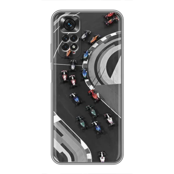 Чехол с рисунком «Гонки ф1» для Xiaomi Redmi Note 11 / 11s Чехол с рисунком «Гонки ф1» для Xiaomi Redmi Note 11 / 11s
