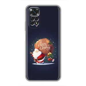 Чехол Санта Клаус для Xiaomi Redmi Note 11 / 11s (Подарки от Санты)