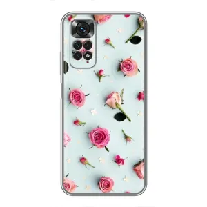 Чохли з принтом Троянд для Xiaomi Redmi Note 11 / 11s (Різні квіти)