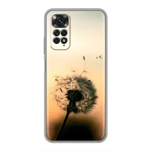 Силіконовий Чохол з кульбабками на Xiaomi Redmi Note 11 / 11s (Роздмухана кульбабка)