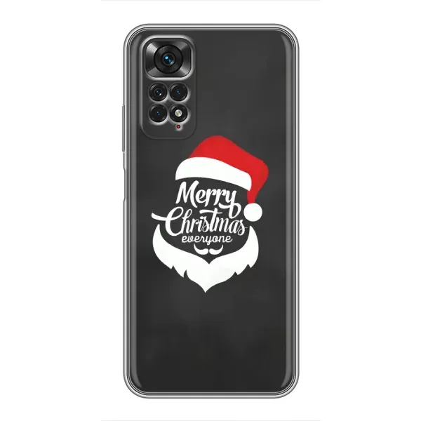 Чехол с рисунком «Санта Крисмас» для Xiaomi Redmi Note 11 / 11s