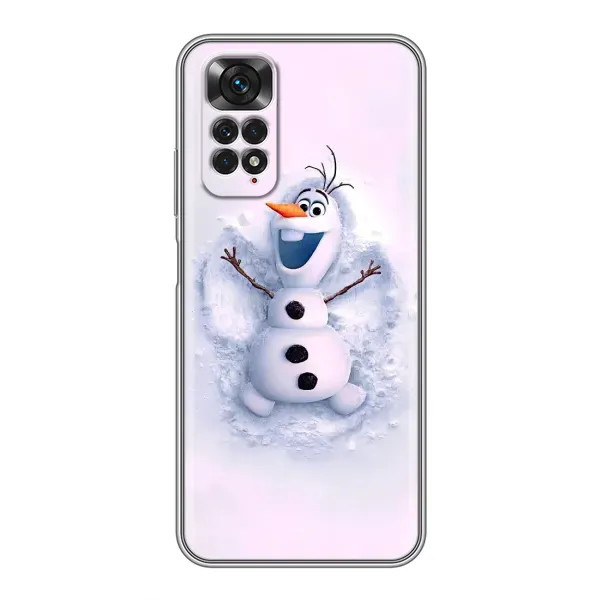 Чехол с рисунком «Снеговик Олов» для Xiaomi Redmi Note 11 / 11s Чехол с рисунком «Снеговик Олов» для Xiaomi Redmi Note 11 / 11s