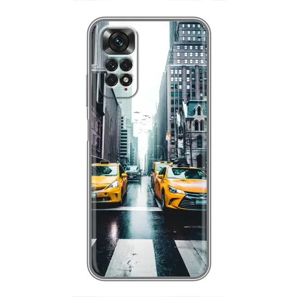 Чехол с рисунком «Такси» для Xiaomi Redmi Note 11 / 11s Чехол с рисунком «Такси» для Xiaomi Redmi Note 11 / 11s