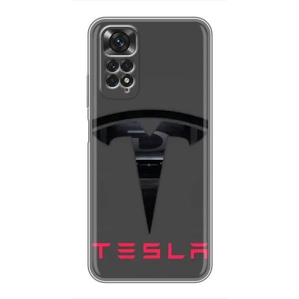 Чехол с рисунком «Logo TESLA» для Xiaomi Redmi Note 11 / 11s Чехол с рисунком «Logo TESLA» для Xiaomi Redmi Note 11 / 11s