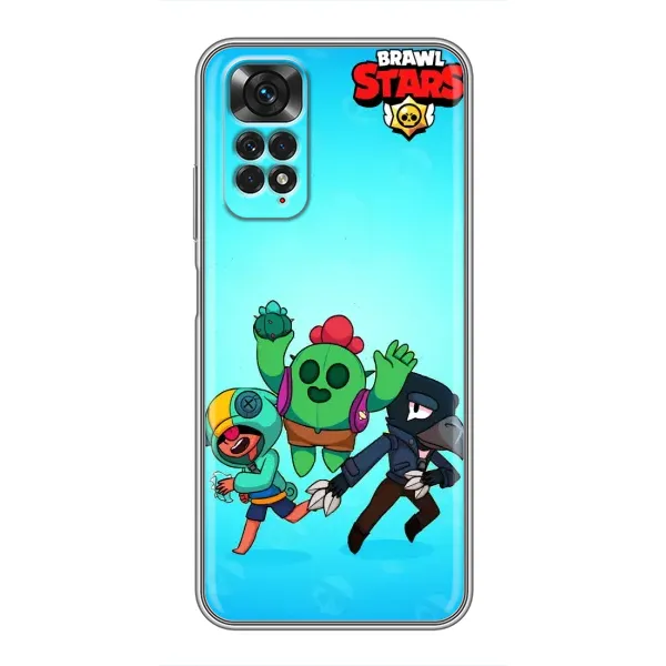 Чехол с рисунком «Трио» для Xiaomi Redmi Note 11 / 11s