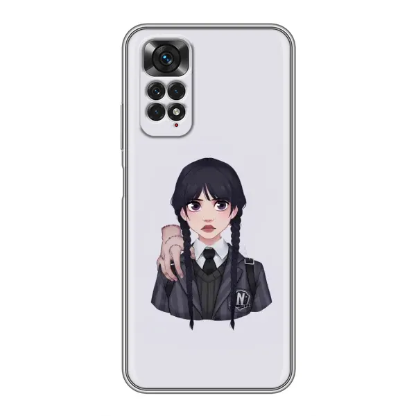 Чехол с рисунком «Вещь Венсдей» для Xiaomi Redmi Note 11 / 11s Чехол с рисунком «Вещь Венсдей» для Xiaomi Redmi Note 11 / 11s