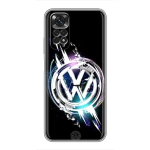Чехол "Фольксваген" для Xiaomi Redmi Note 11 / 11s (Volkswagen на черном)
