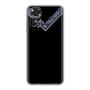 Силиконовый Чехол на Xiaomi Redmi Note 11 / 11s (Воротник вышиванки)