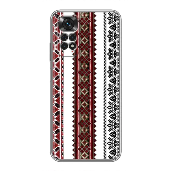 Чехол с рисунком «Вышиваночки» для Xiaomi Redmi Note 11 / 11s Чехол с рисунком «Вышиваночки» для Xiaomi Redmi Note 11 / 11s