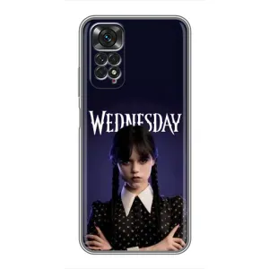 Чехлы с принтом Уэнсдей на Xiaomi Redmi Note 11 / 11s (Wednesdey)