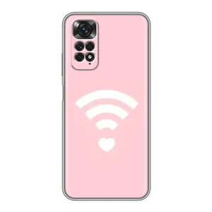 Силіконові Чохли Коханій людині для Xiaomi Redmi Note 11 / 11s (WiFi Love)