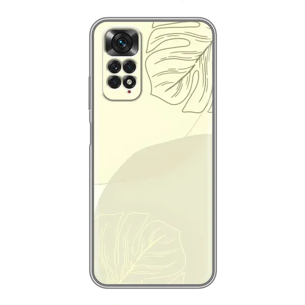 Чехол с рисунком «Зелёный фон» для Xiaomi Redmi Note 11 / 11s Чехол с рисунком «Зелёный фон» для Xiaomi Redmi Note 11 / 11s