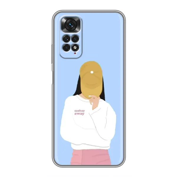 Чехол с рисунком «Желтая кепка» для Xiaomi Redmi Note 11 / 11s