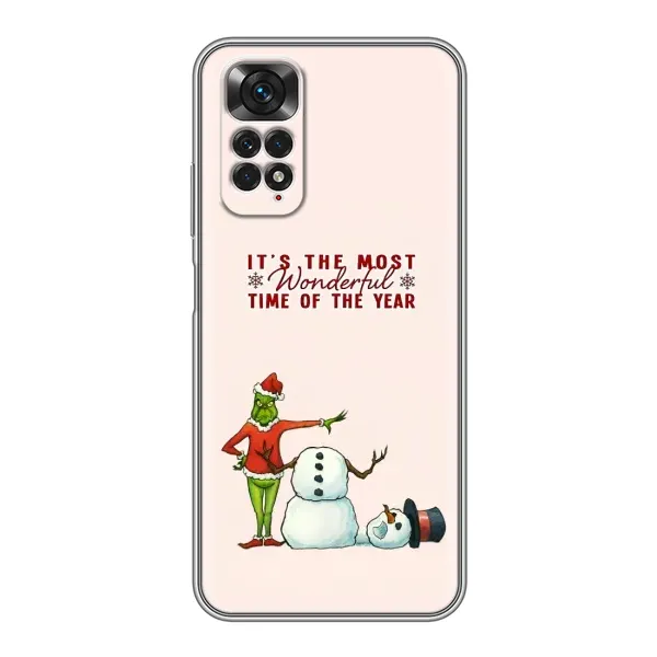 Чехол с рисунком «Злой Гринч» для Xiaomi Redmi Note 11 / 11s Чехол с рисунком «Злой Гринч» для Xiaomi Redmi Note 11 / 11s