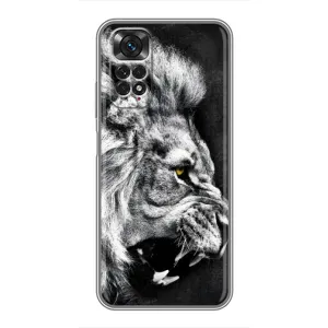 Чохол з картинкою на Xiaomi Redmi Note 11 / 11s (Злий Лев)