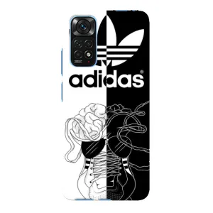 Чехол в стиле "Адидас" для Редми Нот 11Е Про (Adidas шнурки)