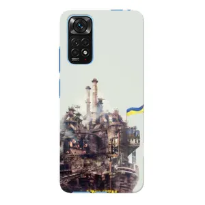 Чехлы на военную тематику для Xiaomi Redmi Note 11E Pro (Азовсталь)