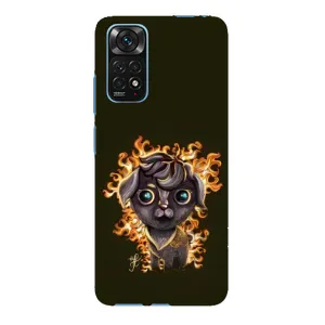 Чехлы на военную тематику для Xiaomi Redmi Note 11E Pro (Бавовна мем)