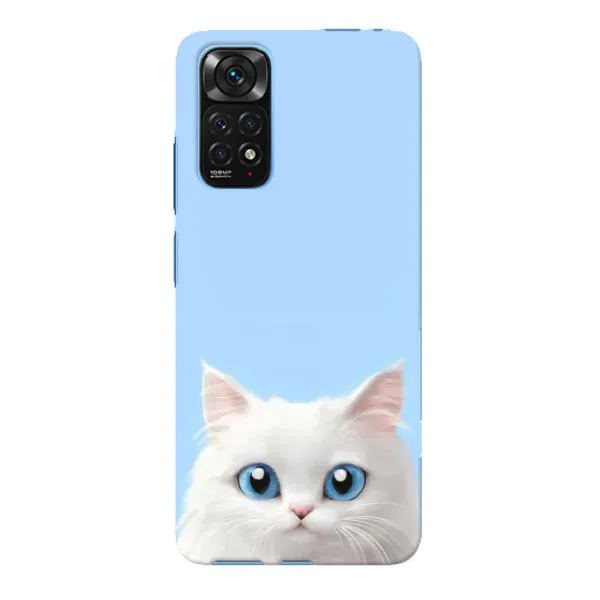 Чохол з малюнком «Білий кіт» для Xiaomi Redmi Note 11E Pro Чохол з малюнком «Білий кіт» для Xiaomi Redmi Note 11E Pro