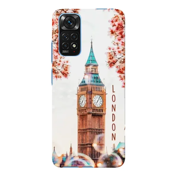 Чехол с рисунком «Часы Лондон» для Xiaomi Redmi Note 11E Pro Чехол с рисунком «Часы Лондон» для Xiaomi Redmi Note 11E Pro