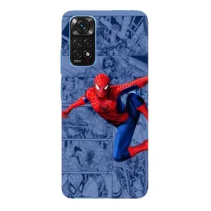Силіконовий Чохол для Xiaomi Redmi Note 11E Pro (Людина павук)