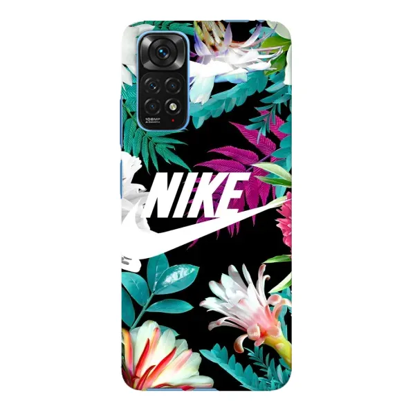 Чехол с рисунком «Цветочный Nike» для Xiaomi Redmi Note 11E Pro Чехол с рисунком «Цветочный Nike» для Xiaomi Redmi Note 11E Pro