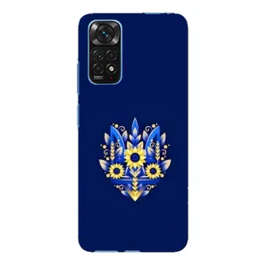 Чохол Укр Символіка для Xiaomi Redmi Note 11E Pro (Квітучий Герб)