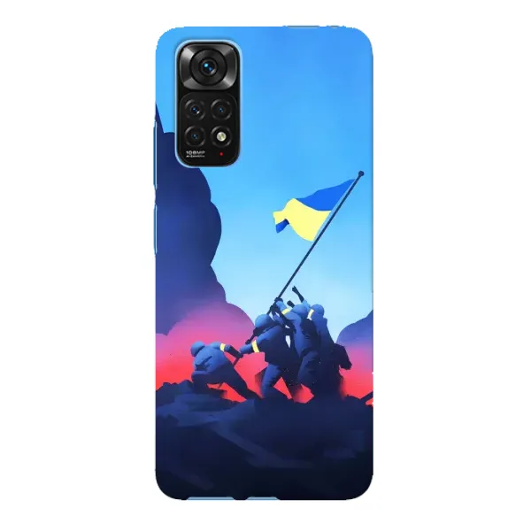 Чехол с рисунком «Деокупація» для Xiaomi Redmi Note 11E Pro Чехол с рисунком «Деокупація» для Xiaomi Redmi Note 11E Pro