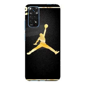 Силіконовый Чохол Nike Air Jordan на Редмі Нот 11Е Про (Джордан 23)