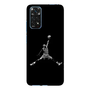 Силіконовый Чохол Nike Air Jordan на Редмі Нот 11Е Про (Джордан)