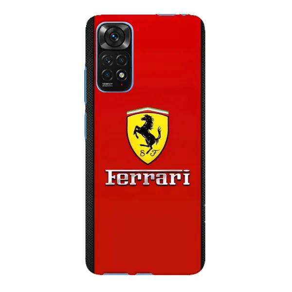 Чехол с рисунком «Ferrari Logo» для Xiaomi Redmi Note 11E Pro Чехол с рисунком «Ferrari Logo» для Xiaomi Redmi Note 11E Pro