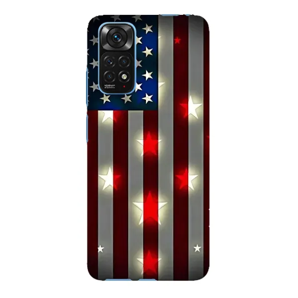 Чехол с рисунком «Флаг США 2» для Xiaomi Redmi Note 11E Pro Чехол с рисунком «Флаг США 2» для Xiaomi Redmi Note 11E Pro