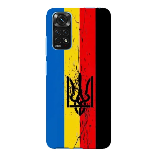 Чехол с рисунком «Флаг УПА» для Xiaomi Redmi Note 11E Pro Чехол с рисунком «Флаг УПА» для Xiaomi Redmi Note 11E Pro