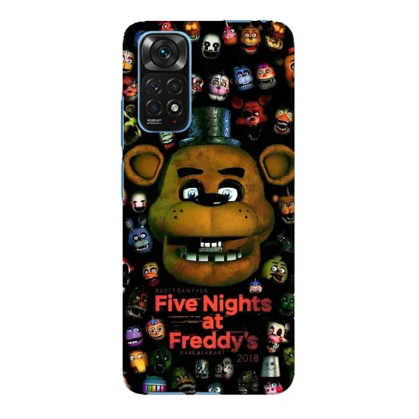 Чехол с рисунком «Freddy» для Xiaomi Redmi Note 11E Pro Чехол с рисунком «Freddy» для Xiaomi Redmi Note 11E Pro
