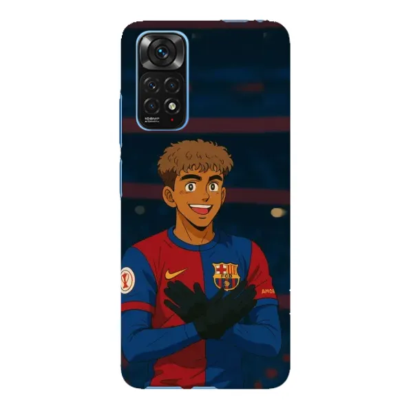 Чехол с рисунком «Футболист Ямаль» для Xiaomi Redmi Note 11E Pro Чехол с рисунком «Футболист Ямаль» для Xiaomi Redmi Note 11E Pro