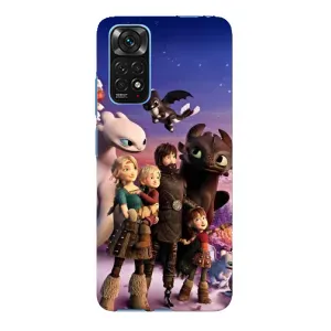 Чехол дракон Беззубик для Xiaomi Redmi Note 11E Pro (Герои дракона)