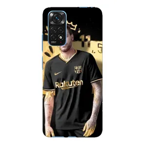 Силиконовый Чехол Xiaomi Redmi Note 11E Pro (Gold Neymar)