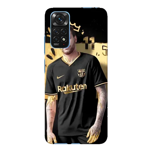 Чехол с рисунком «Gold Neymar» для Xiaomi Redmi Note 11E Pro Чехол с рисунком «Gold Neymar» для Xiaomi Redmi Note 11E Pro