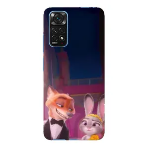 Силіконовий чохол з принтом Зоотрополіс для Xiaomi Redmi Note 11E Pro (Головні герої)
