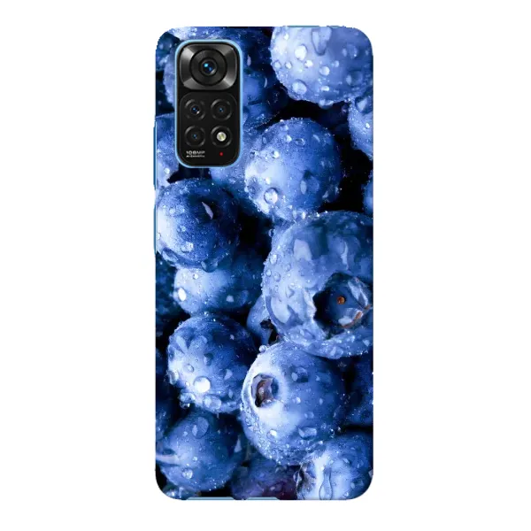 Чехол с рисунком «Голубика» для Xiaomi Redmi Note 11E Pro Чехол с рисунком «Голубика» для Xiaomi Redmi Note 11E Pro