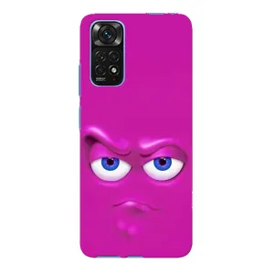 Силиконовые Чехлы (смешные стикеры) для Xiaomi Redmi Note 11E Pro (Хитрая мордочка)