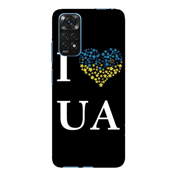 Чехол с рисунком «I Love UA» для Xiaomi Redmi Note 11E Pro Чехол с рисунком «I Love UA» для Xiaomi Redmi Note 11E Pro